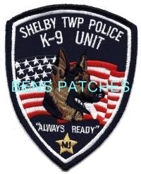 MICHIGAN,SHELBY TOWNSHIP POLICE K-9 2_wm